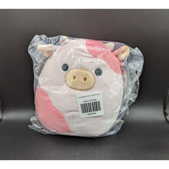 Squishmallows Toys Kellytoy Squishmallows Reshma The Pink Cow 8